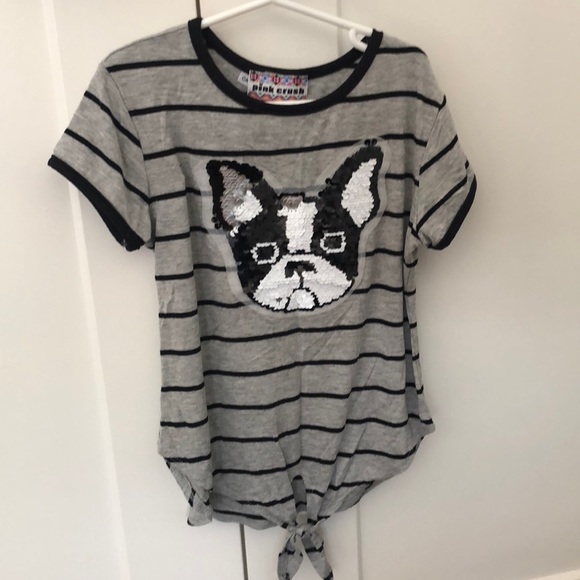 Girls Flip T-Shirt Size 7 - Picture 1 of 6